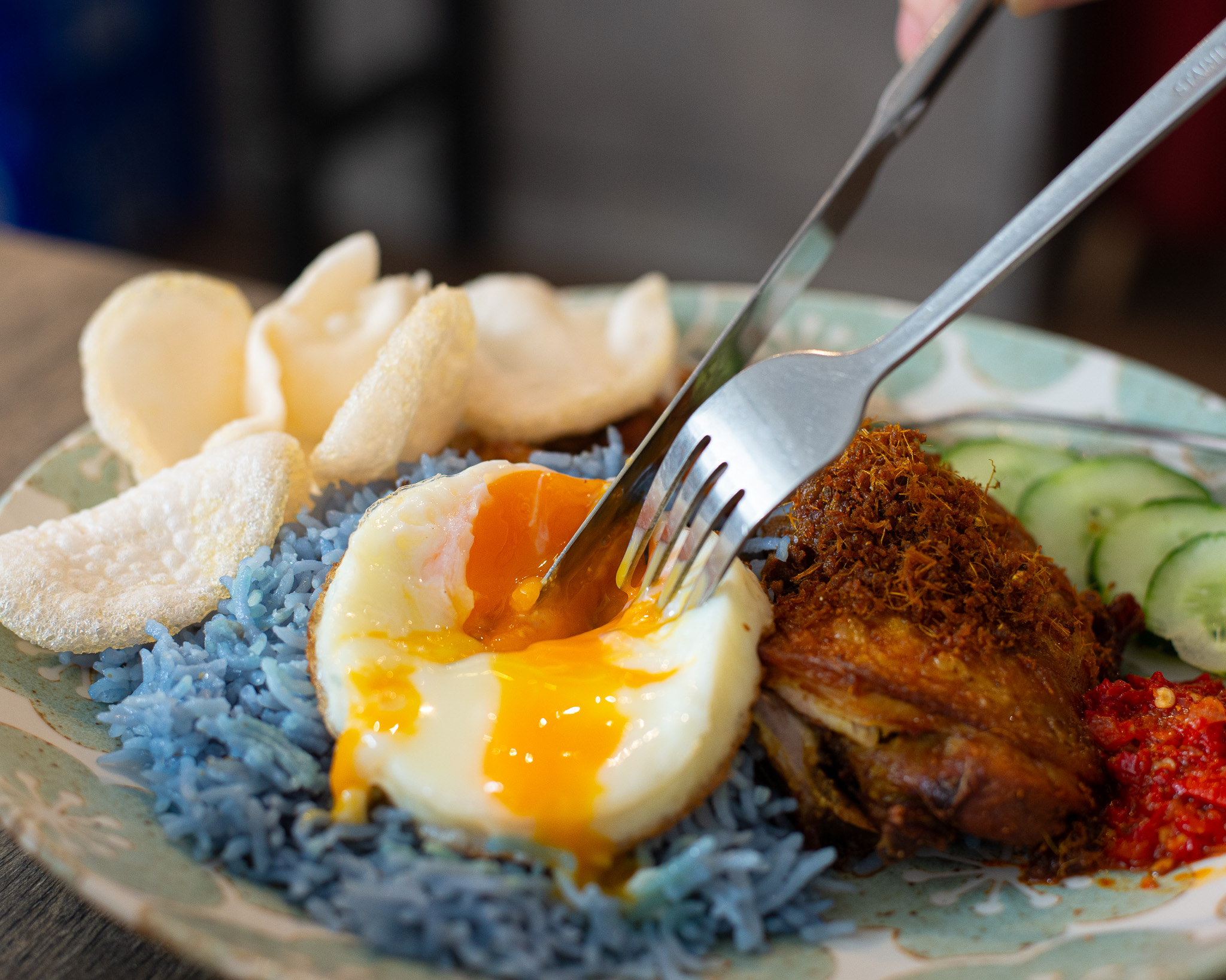 fangko nasi lemak ayam berempah
